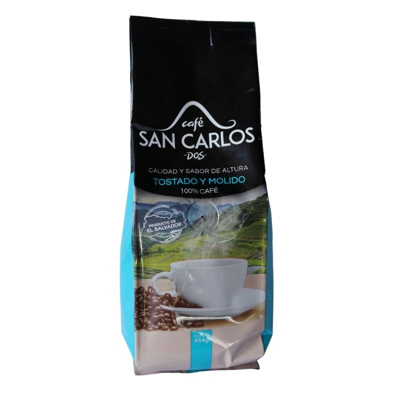 Café San Carlos Dos Gourmet Molido 454g - CLAC-FAIRTRADE